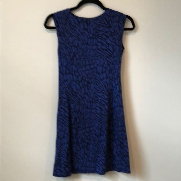 Ann Taylor Loft Sleeveless Patterned Dress - XSP - Picture 4 of 6